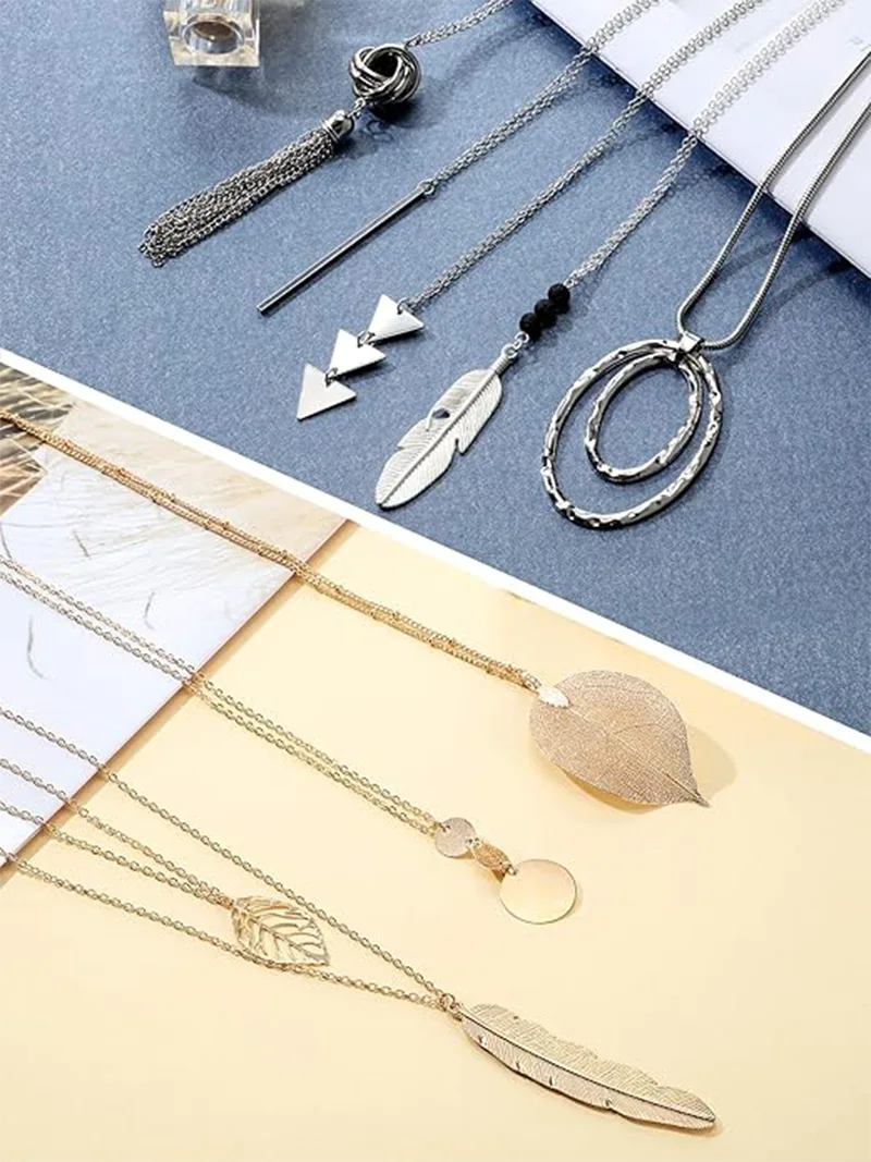 Women Fashion Sweater Necklace